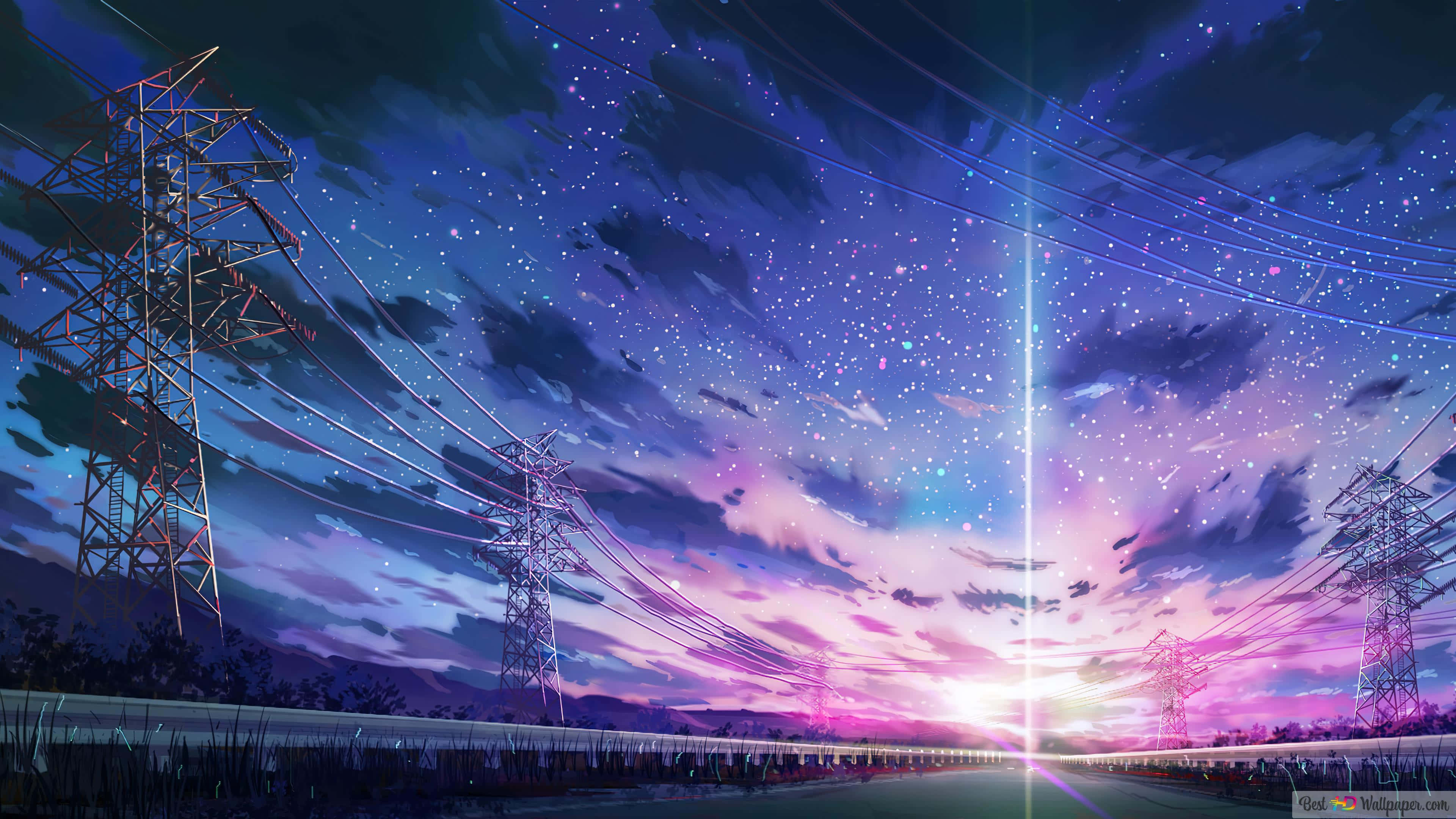 1. Anime 4K의 색상을 만끽하세요! 배경화면