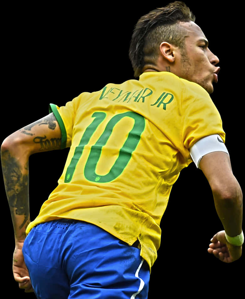 네이마르 주니어 브라질 10번 저지 배경화면