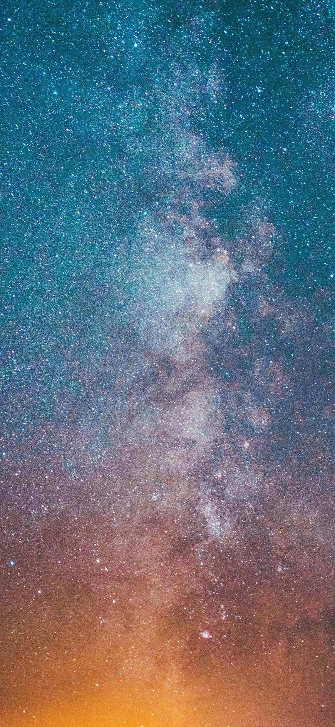 1080x2340 4K 은하수 디지털 아트 배경화면