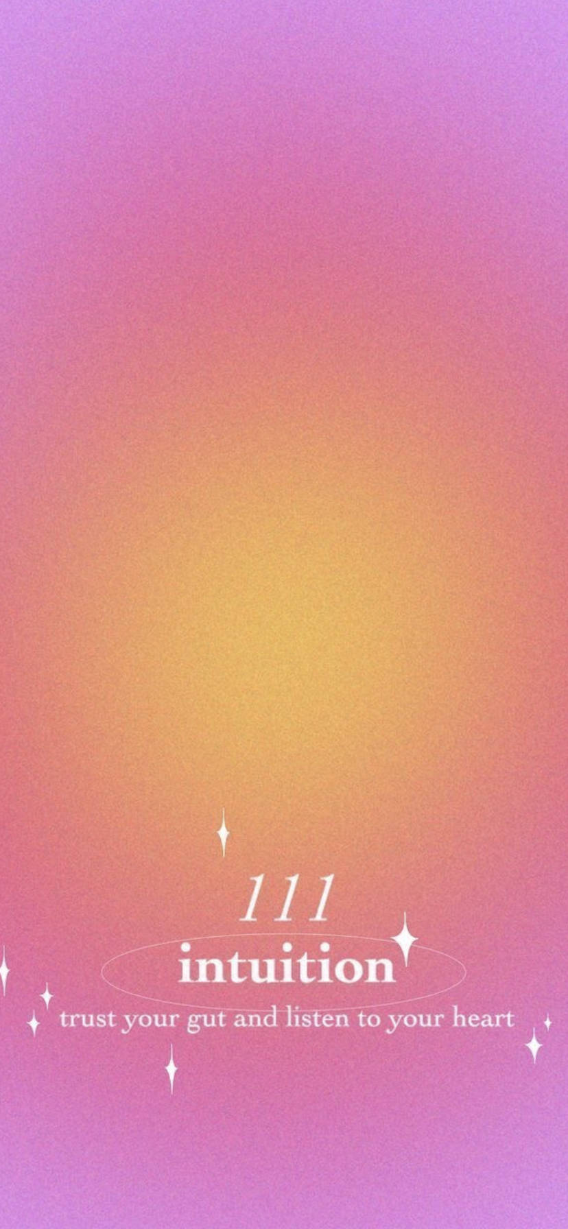 111 직감 오라 감성 배경화면
