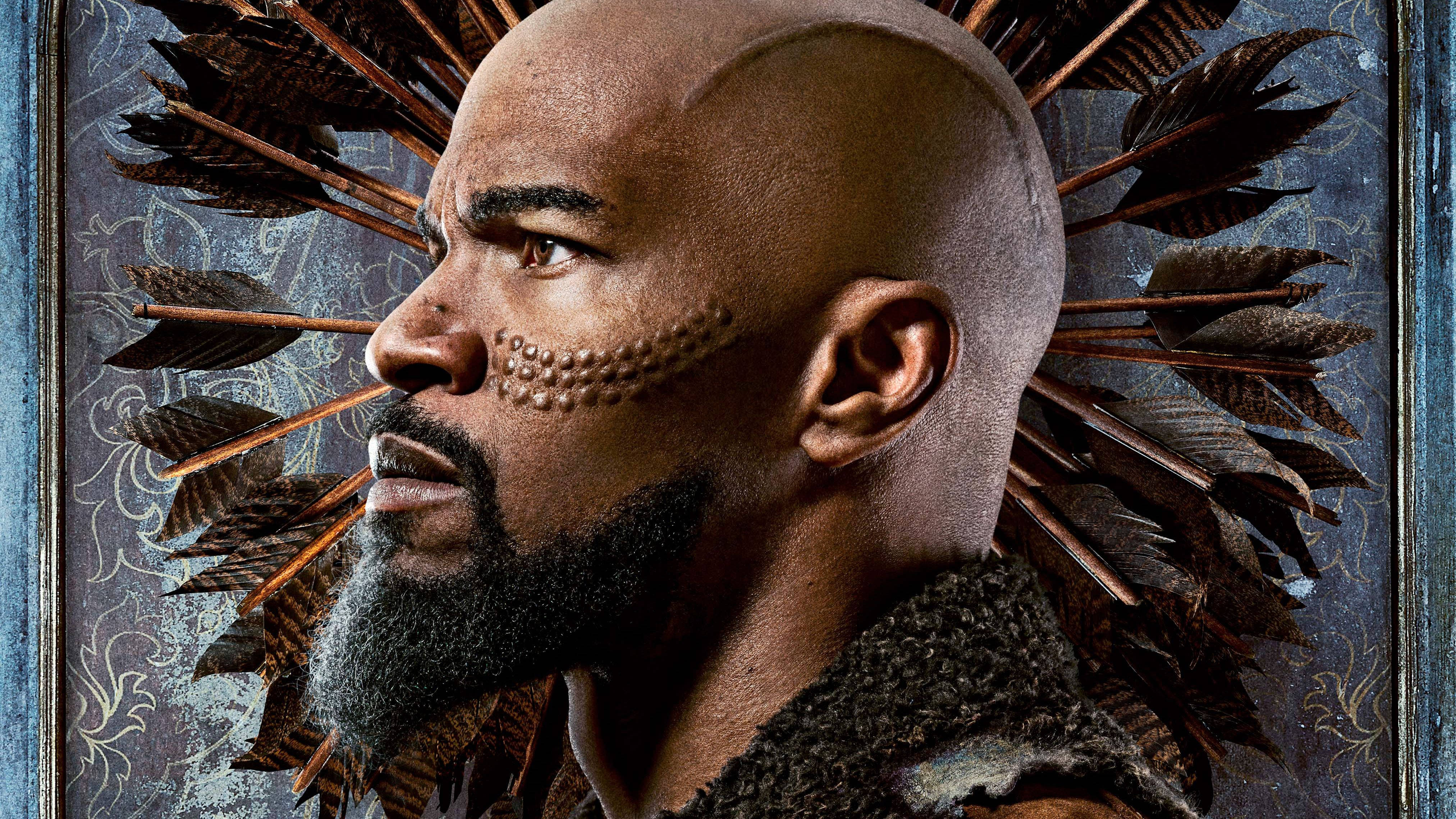 2018년 영화에서 로빈 훗 역을 맡은 Jamie Foxx 배경화면