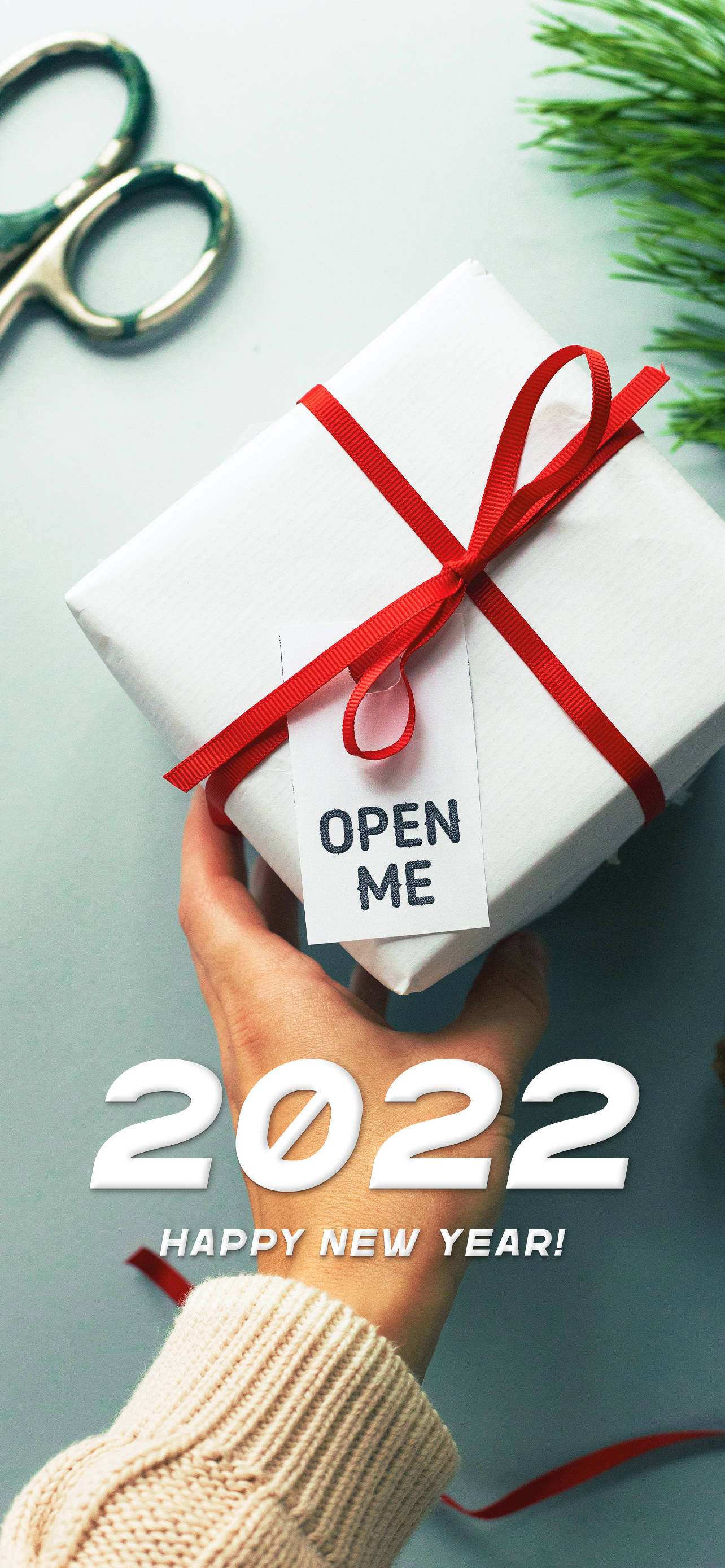 2022년을 기쁨과 평화로 맞이하세요 배경화면