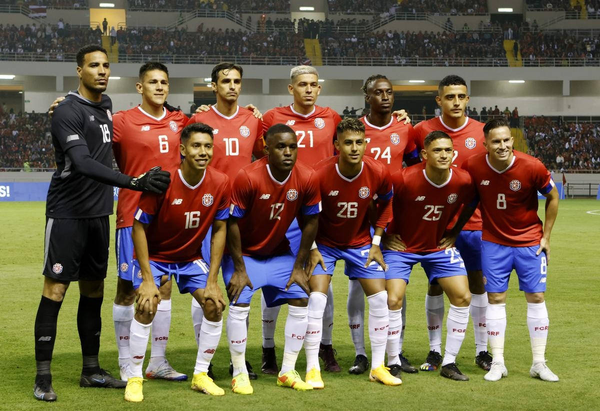 2022 친선경기 코스타리카 축구 국가대표팀 배경화면