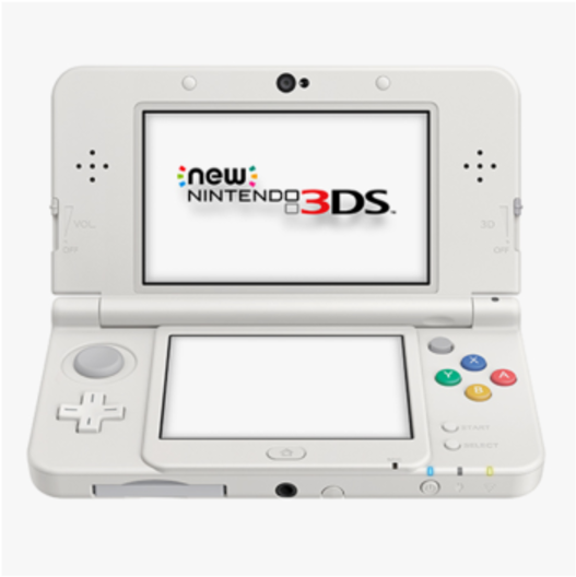 뉴 닌텐도 3DS 화이트 오픈 배경화면