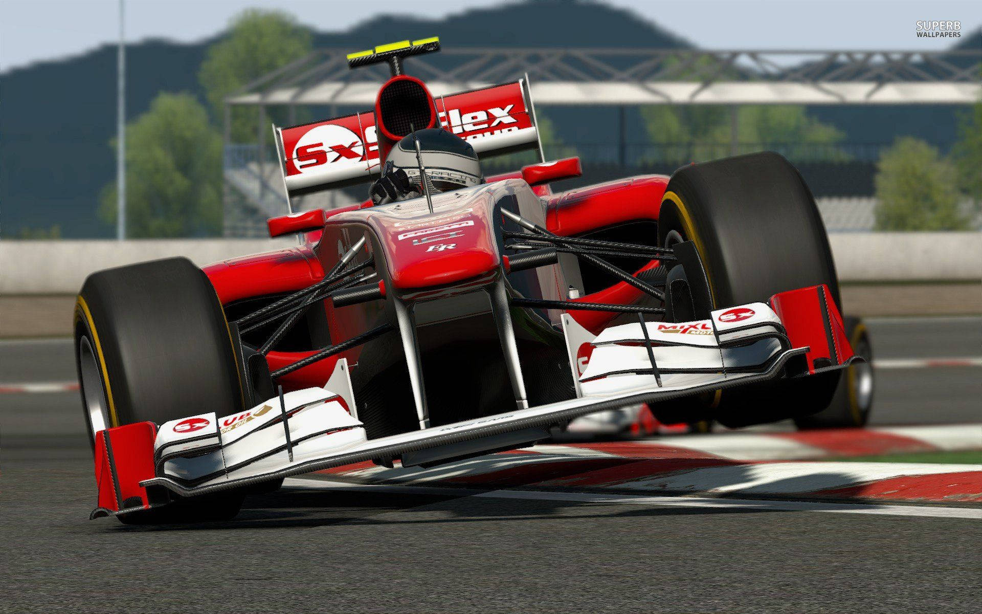 프로젝트 카스 4K 레드 F1 배경화면