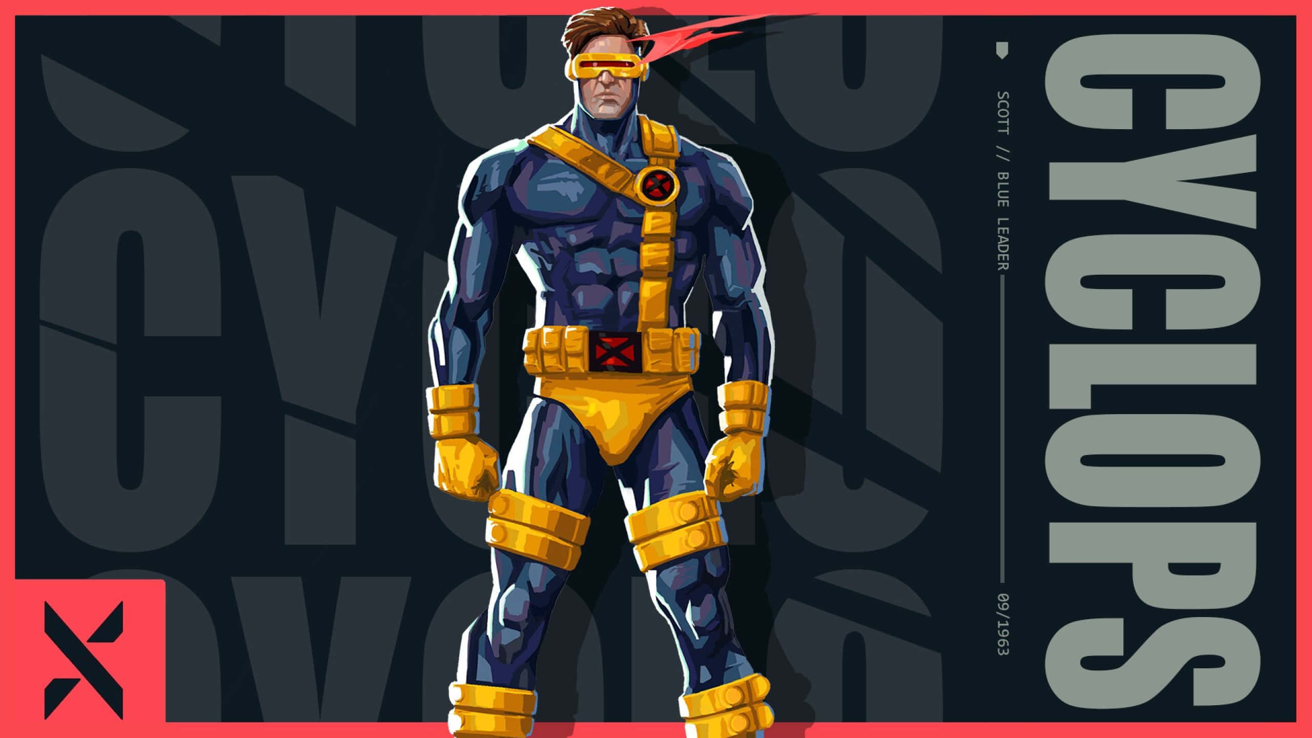4K HD Valorant X-Men 사이클롭스 배경화면