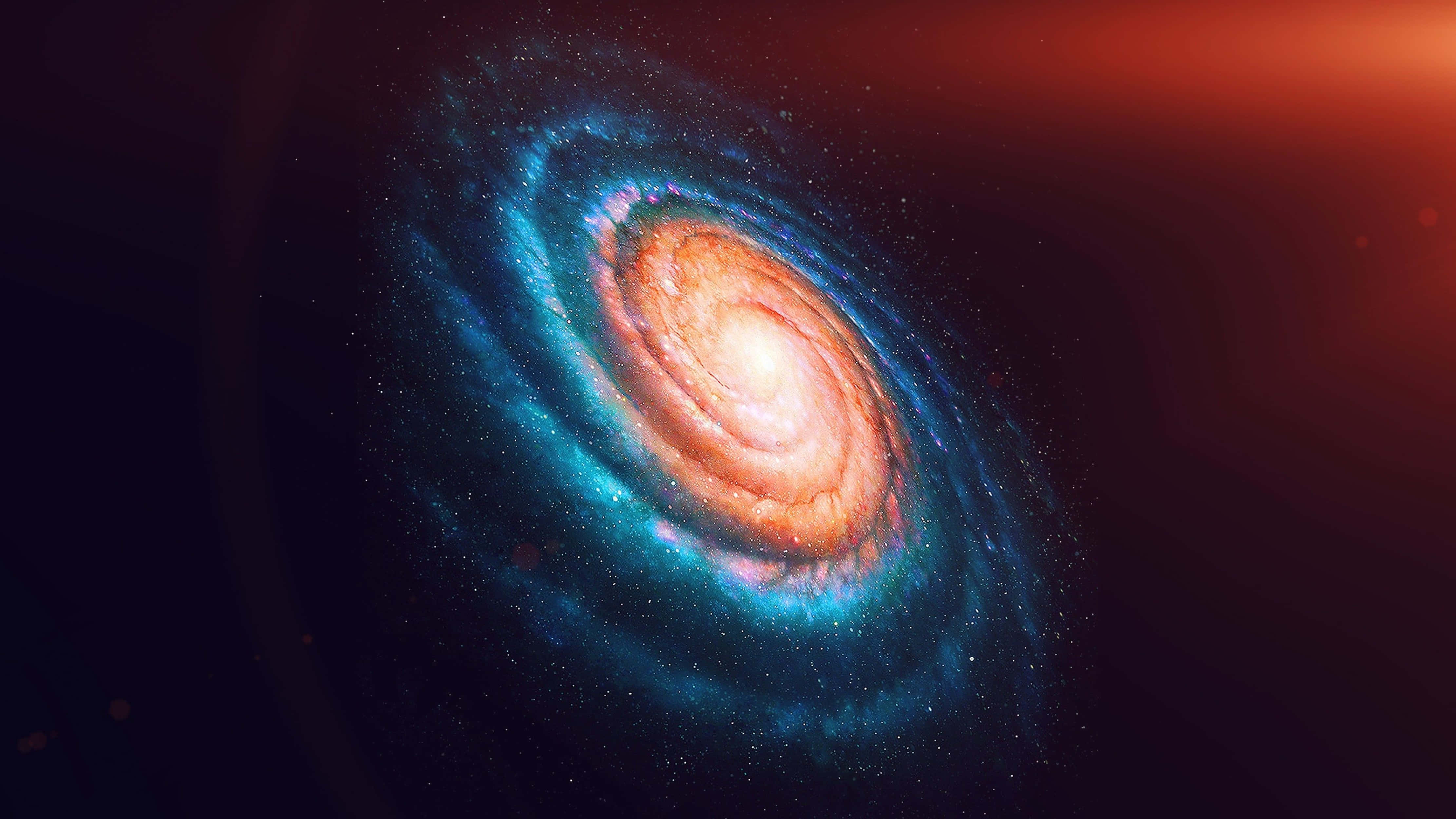 4K NGC 1232 은하 배경화면