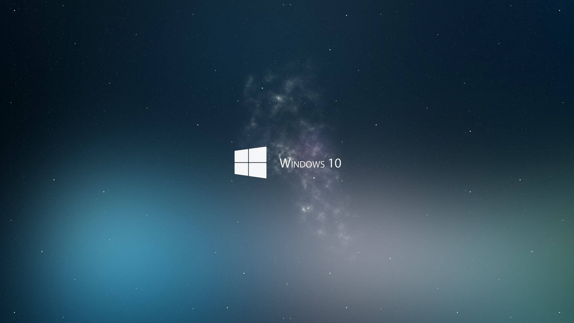 흰색 Windows 10 로고 4K 배경화면