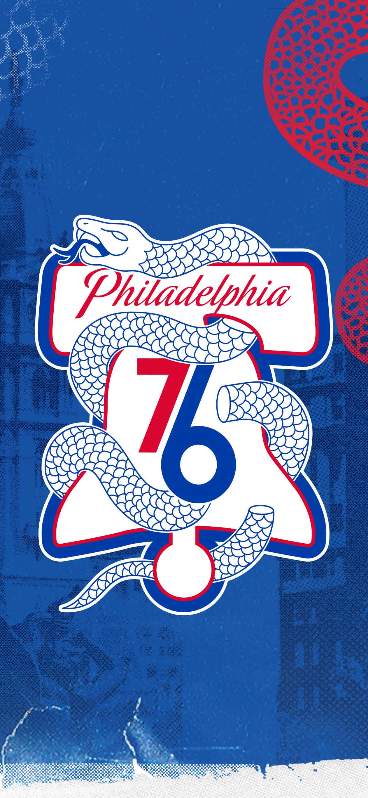 필라델피아 76ers 로고 배경화면