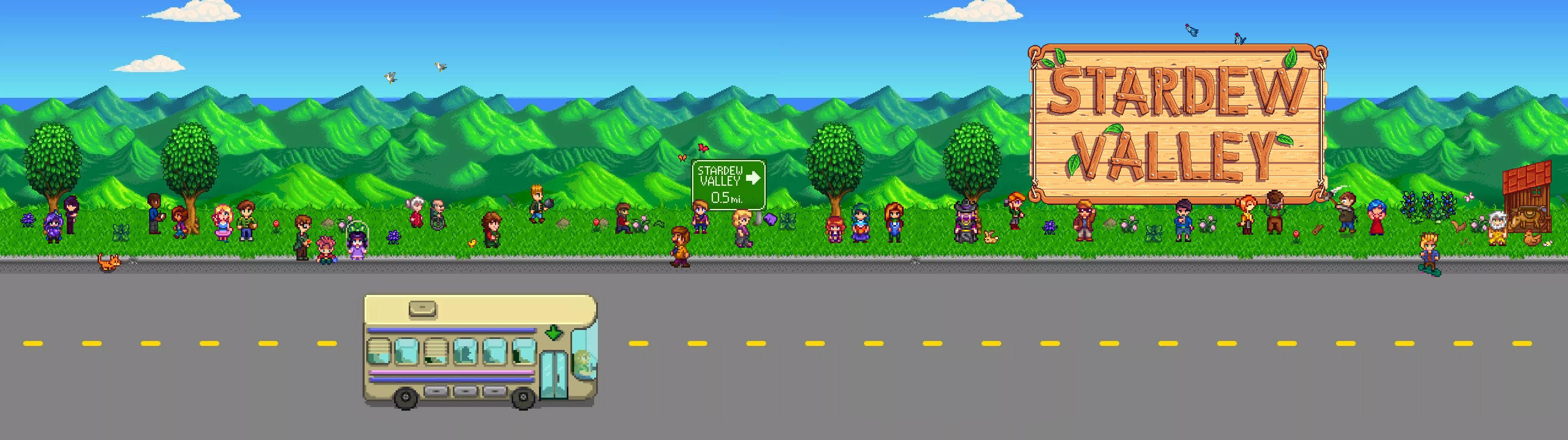 A Look at the Stardew Valley Signboard 배경화면