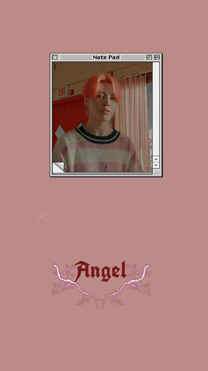 방탄소년단 지민 미니 노트 aesthetic 배경화면