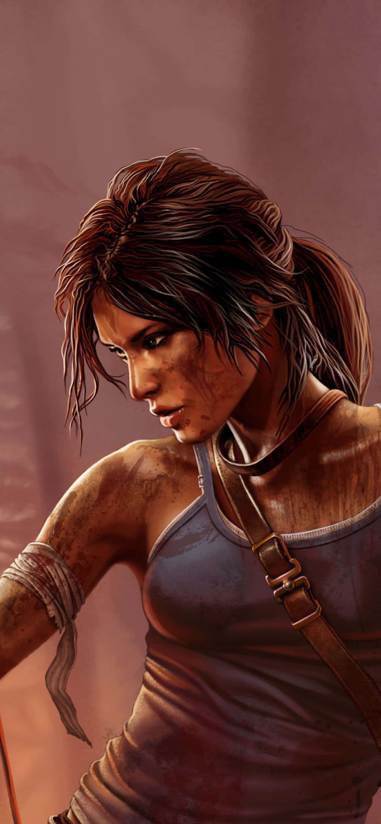 Android Rise of the Tomb Raider 배경화면 어깨 배경화면