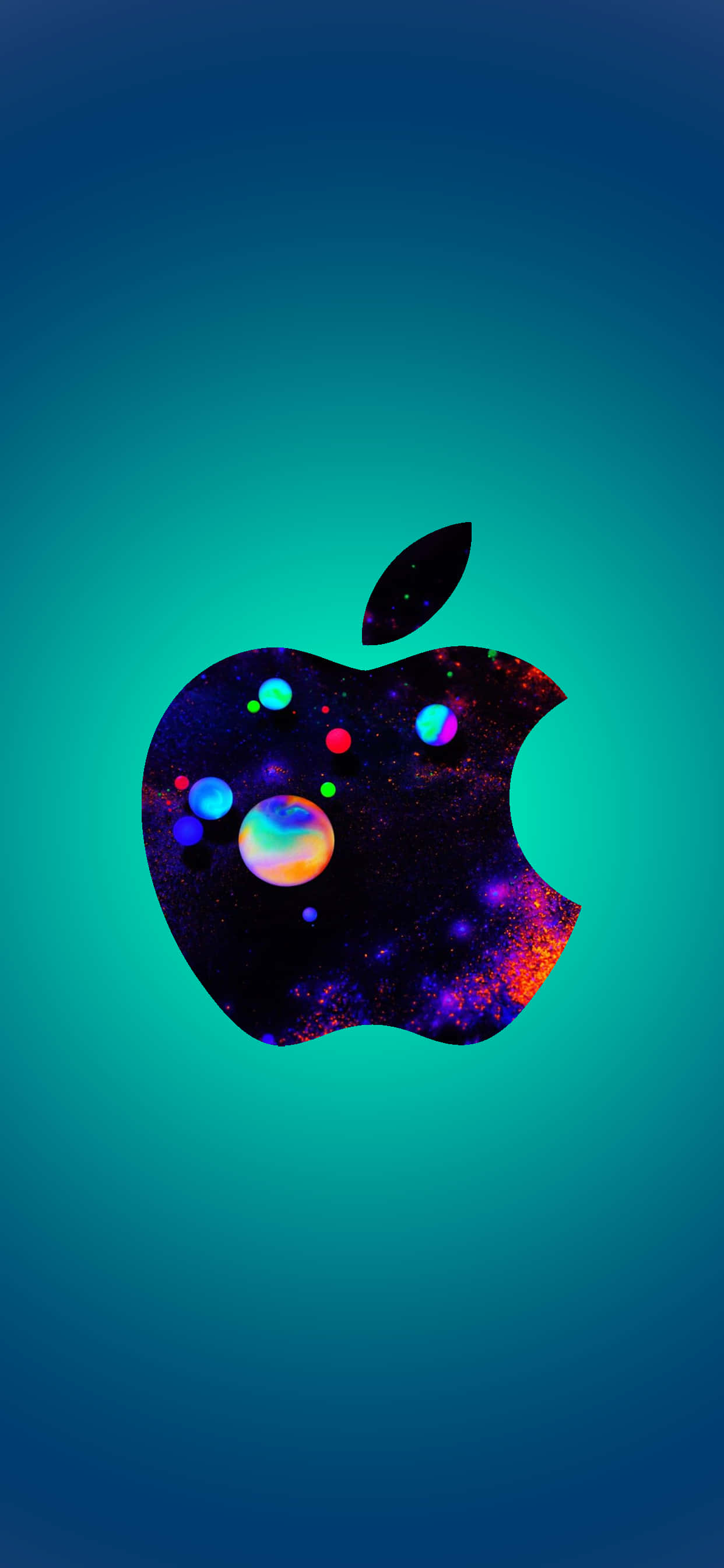 매혹적인 컬러풀 보케 Apple iPhone HD 배경화면