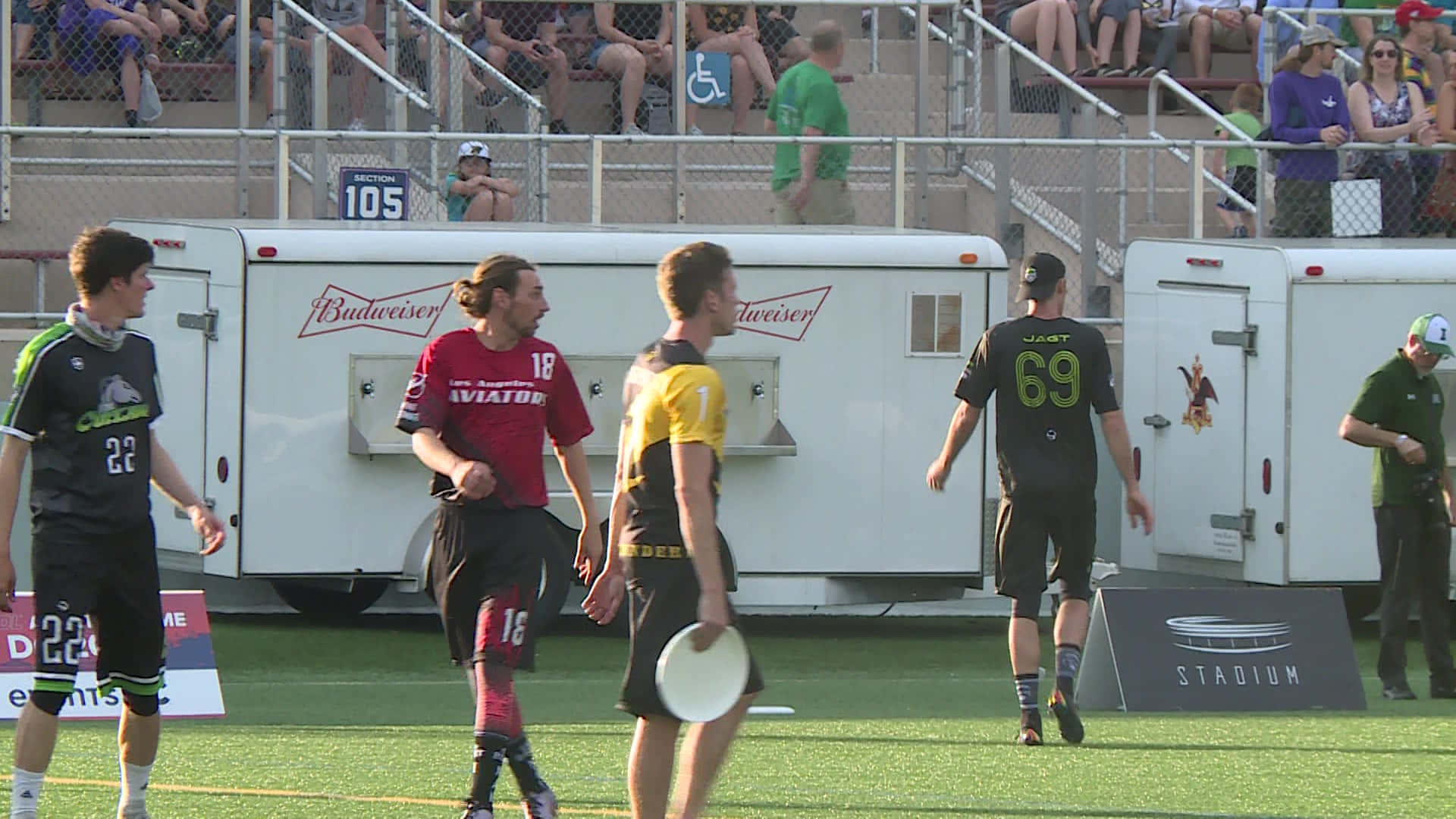 올스타 선수 AUDL 1920x1080 얼티미트 프리스비 배경화면