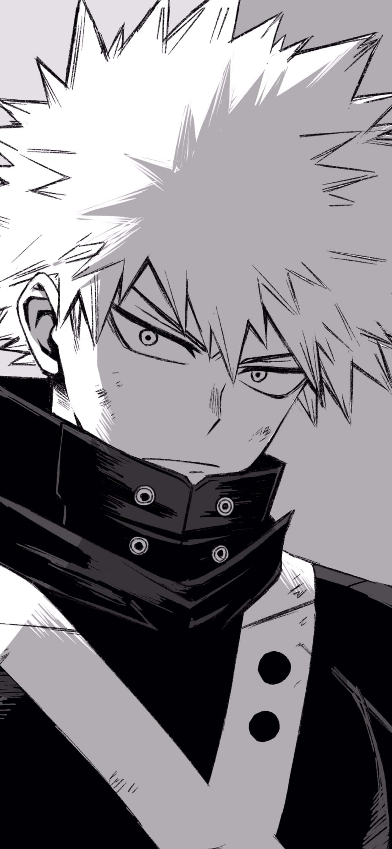 Bakugou - 불같고 폭발적인 히어로의 액션 배경화면