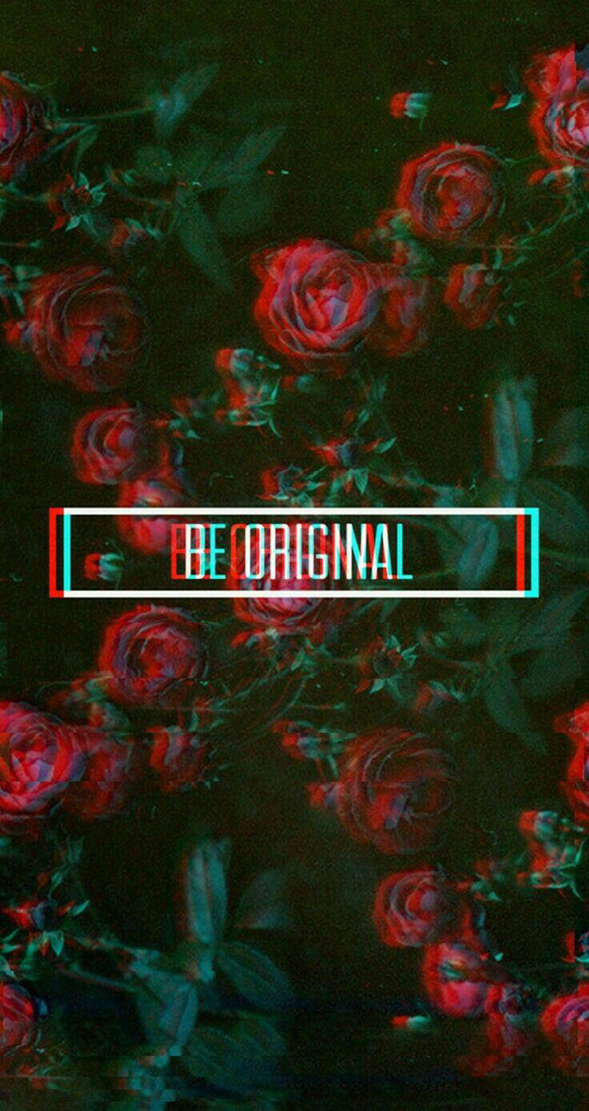 트리피 다크 에스테틱 Be Original 배경화면