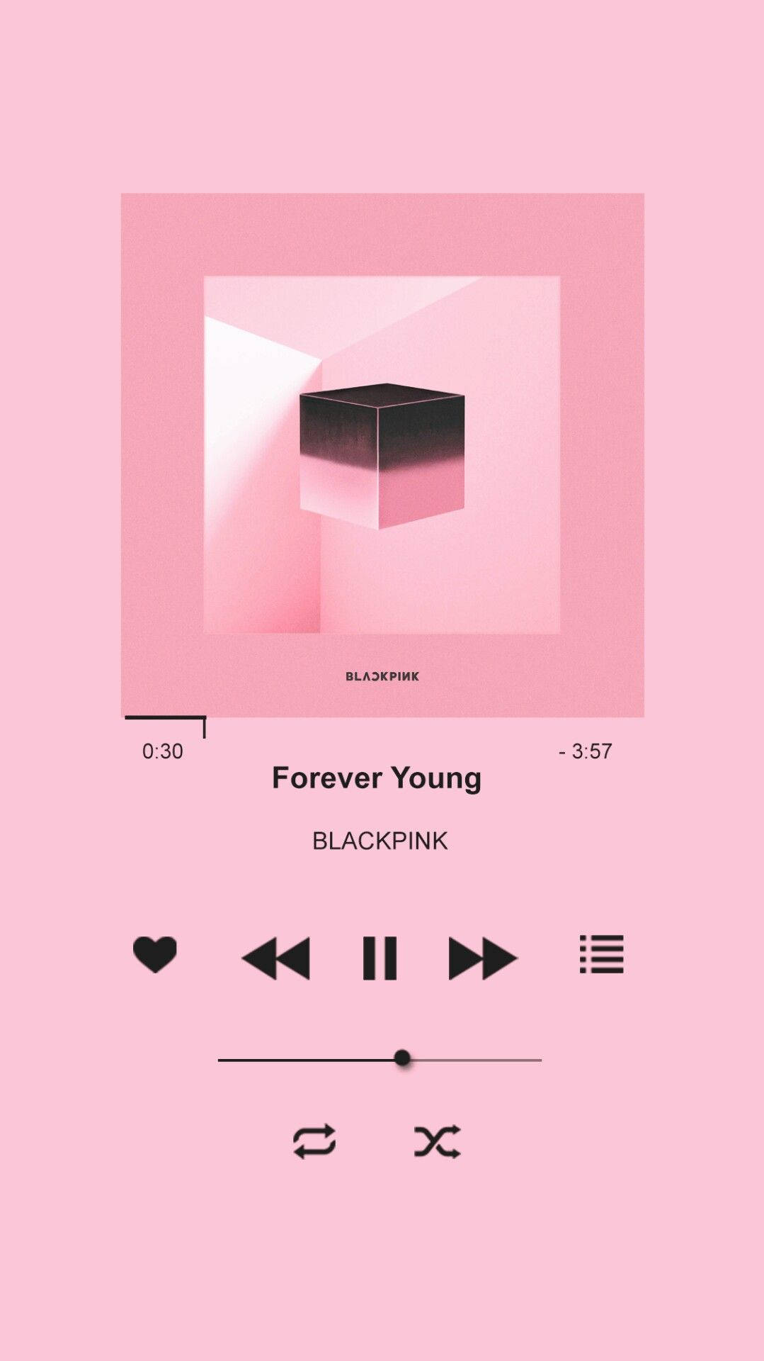 BLACKPINK 뮤직 에스테틱 배경화면
