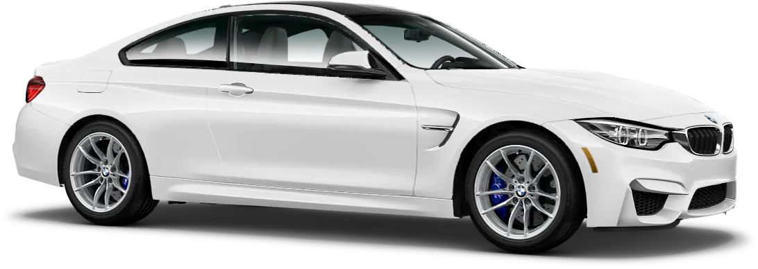 흰색 BMW 4시리즈 쿠페 측면 배경화면