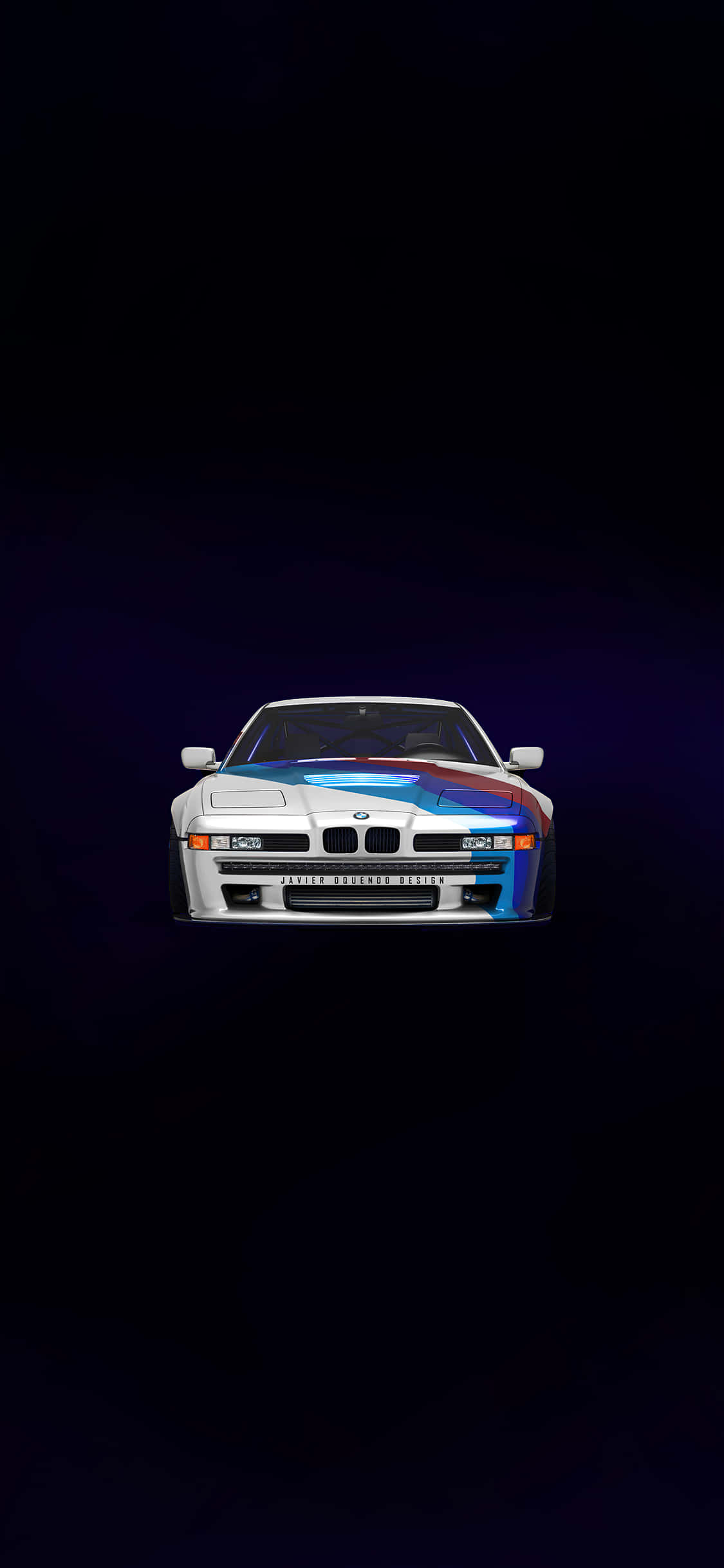 흰색 자동차 BMW 배경 배경화면