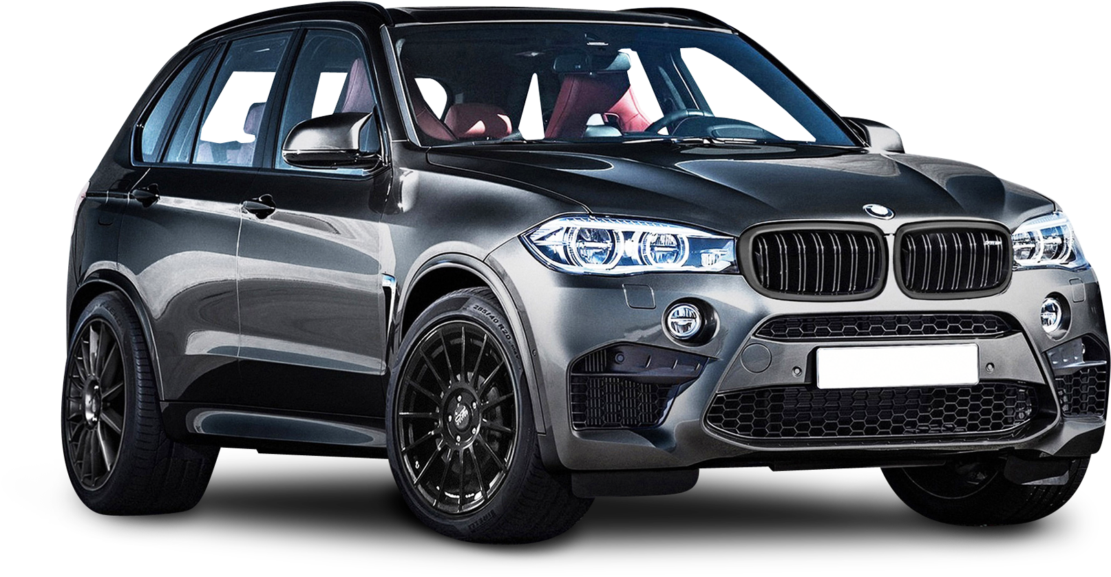 BMW X5 SUV 측면 배경화면