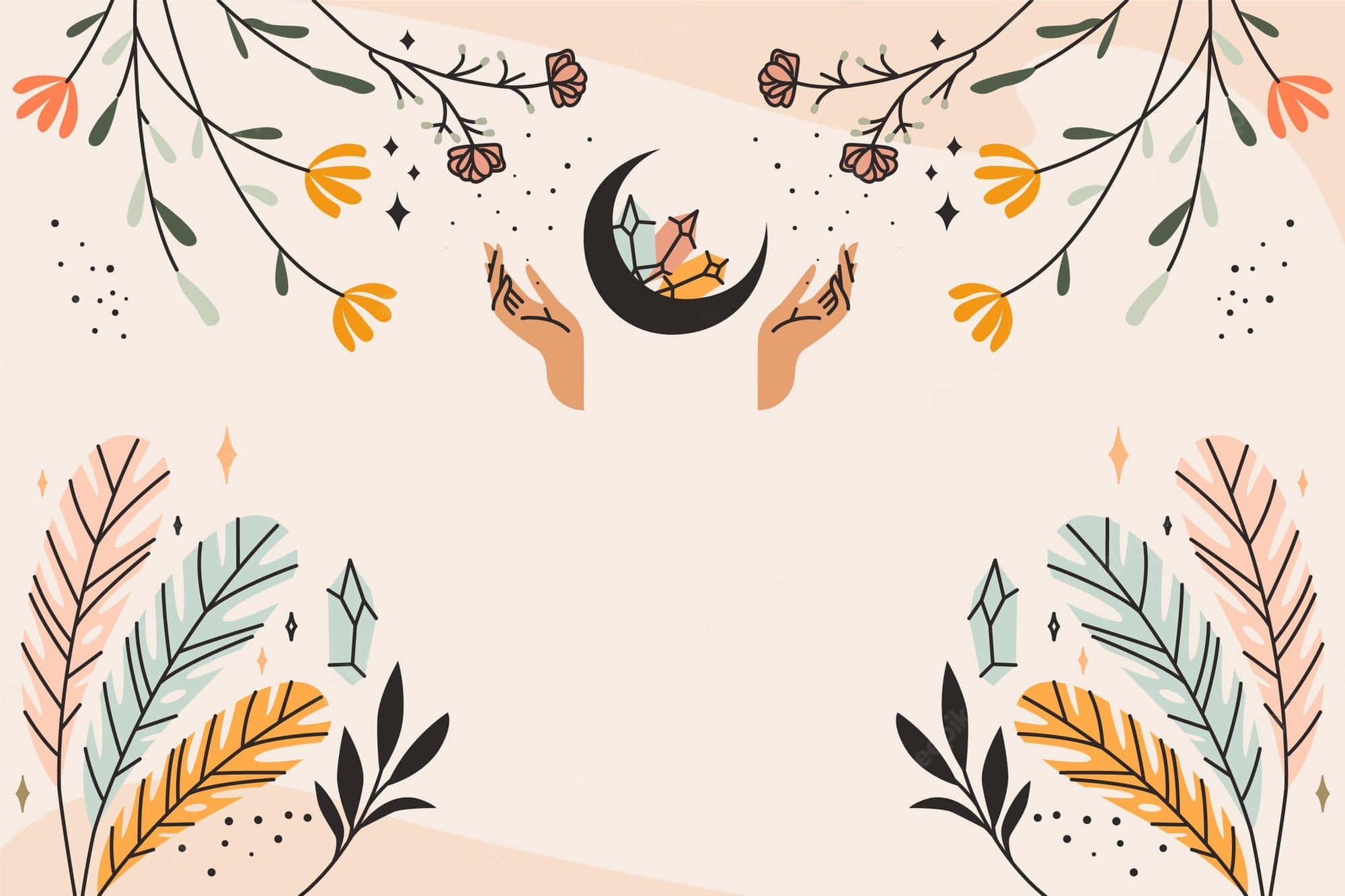 보헤미안 패션 스타일을 직접 디자인하세요, Boho Mac과 함께! 배경화면