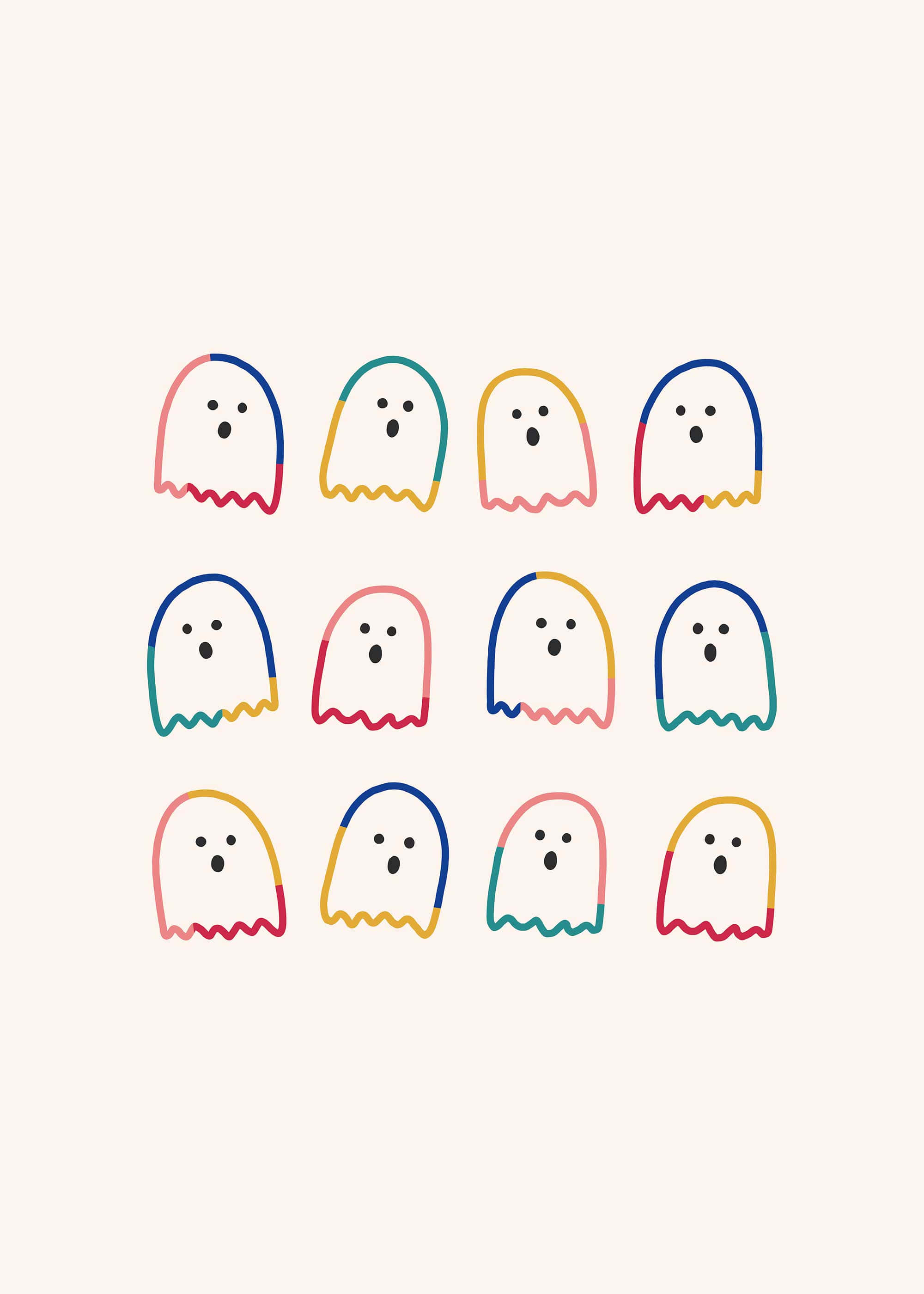 Boo! 무서움 유지 배경화면