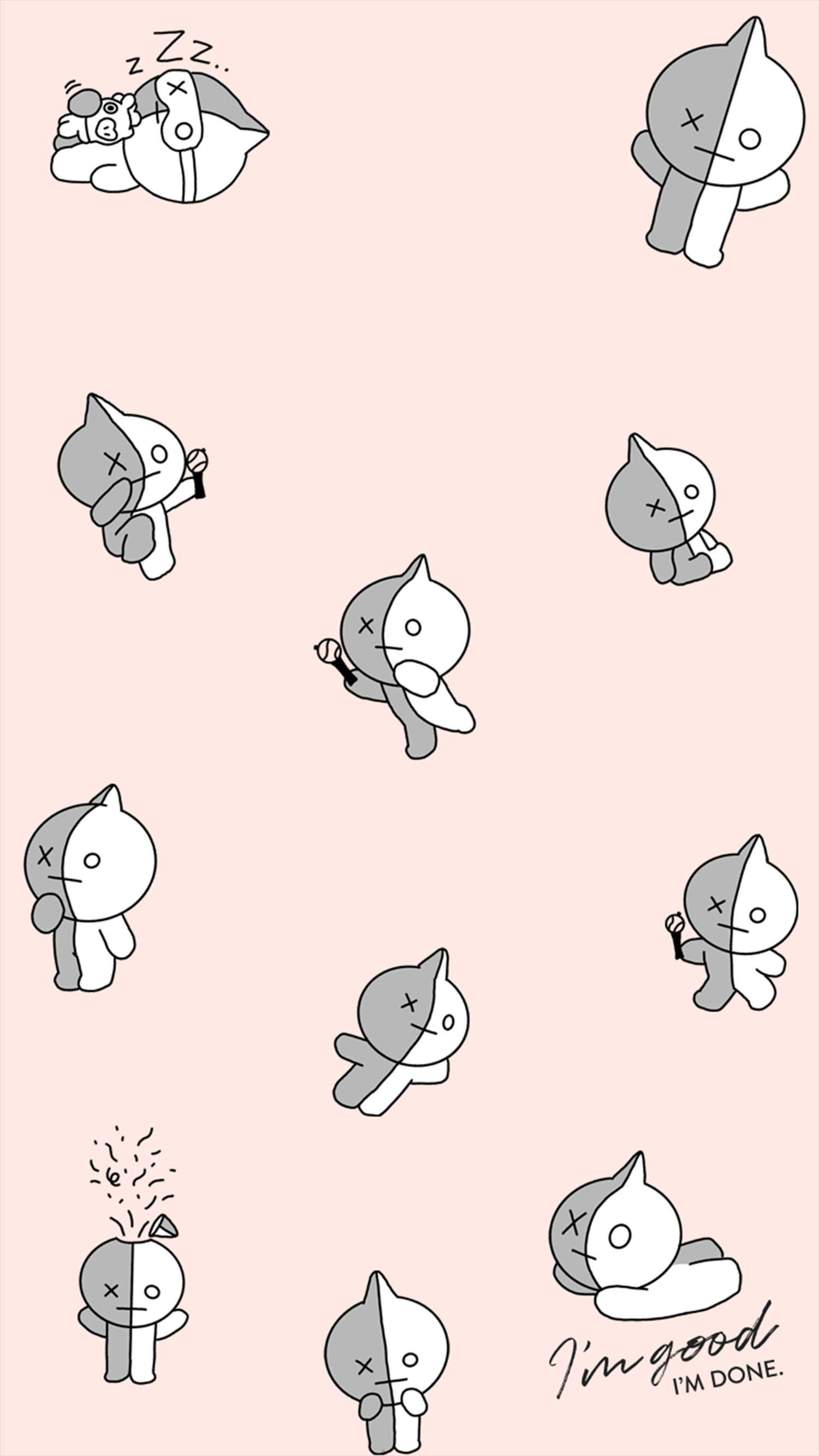 사랑스러운 반 BT21 배경화면