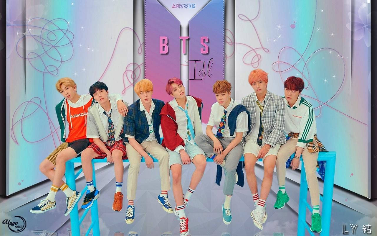 BTS 2020 캐주얼 스타일 배경화면