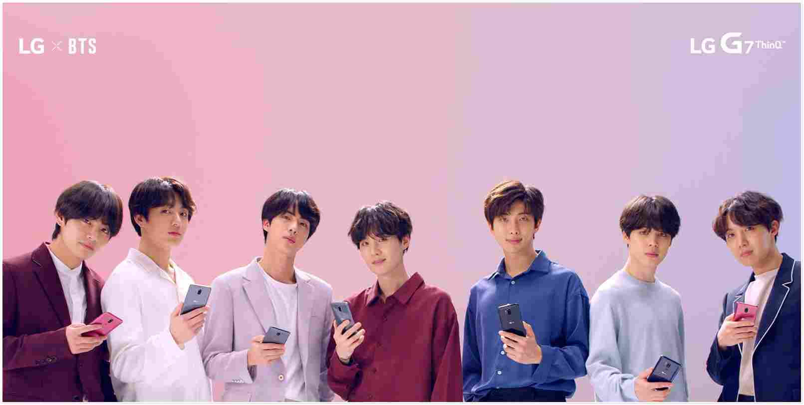 BTS 2020년 핸드폰 모델링 배경화면