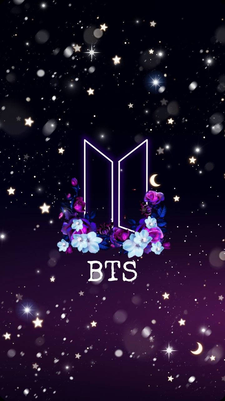 BTS 로고 팬아트 배경화면