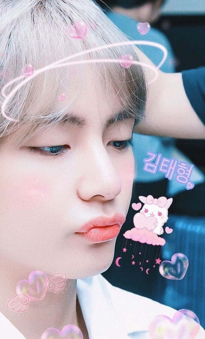 BTS 뷔, 독특한 스타일을 뽐내다 배경화면