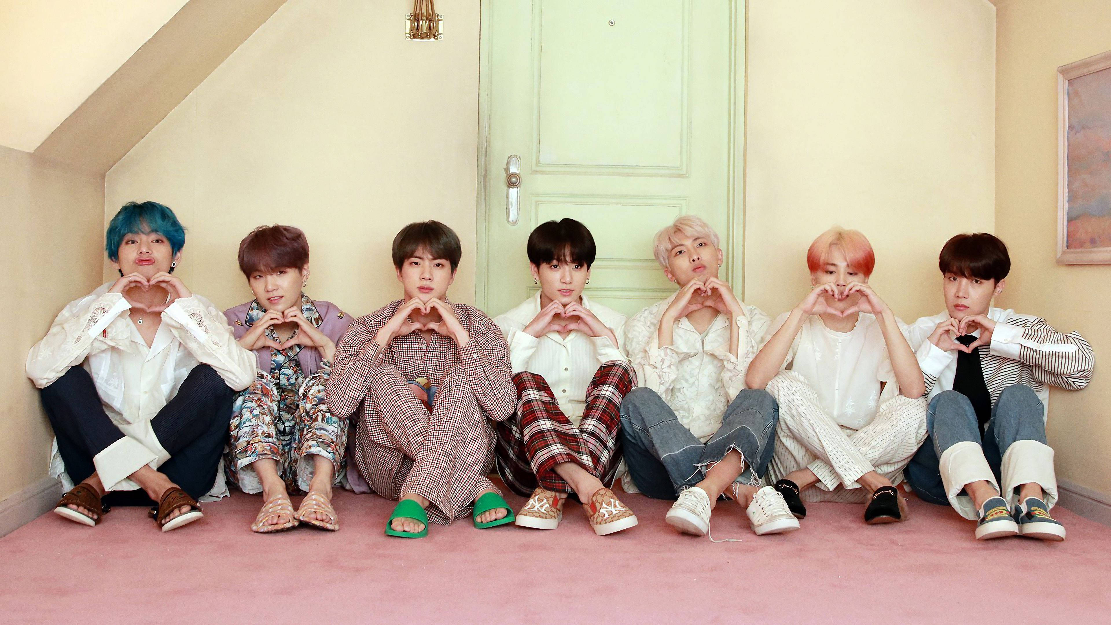 방탄티비 파스텔 BTS 배경화면