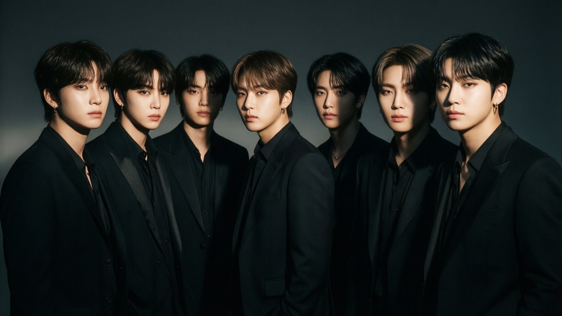 검은 정장 입은 BTS 배경화면