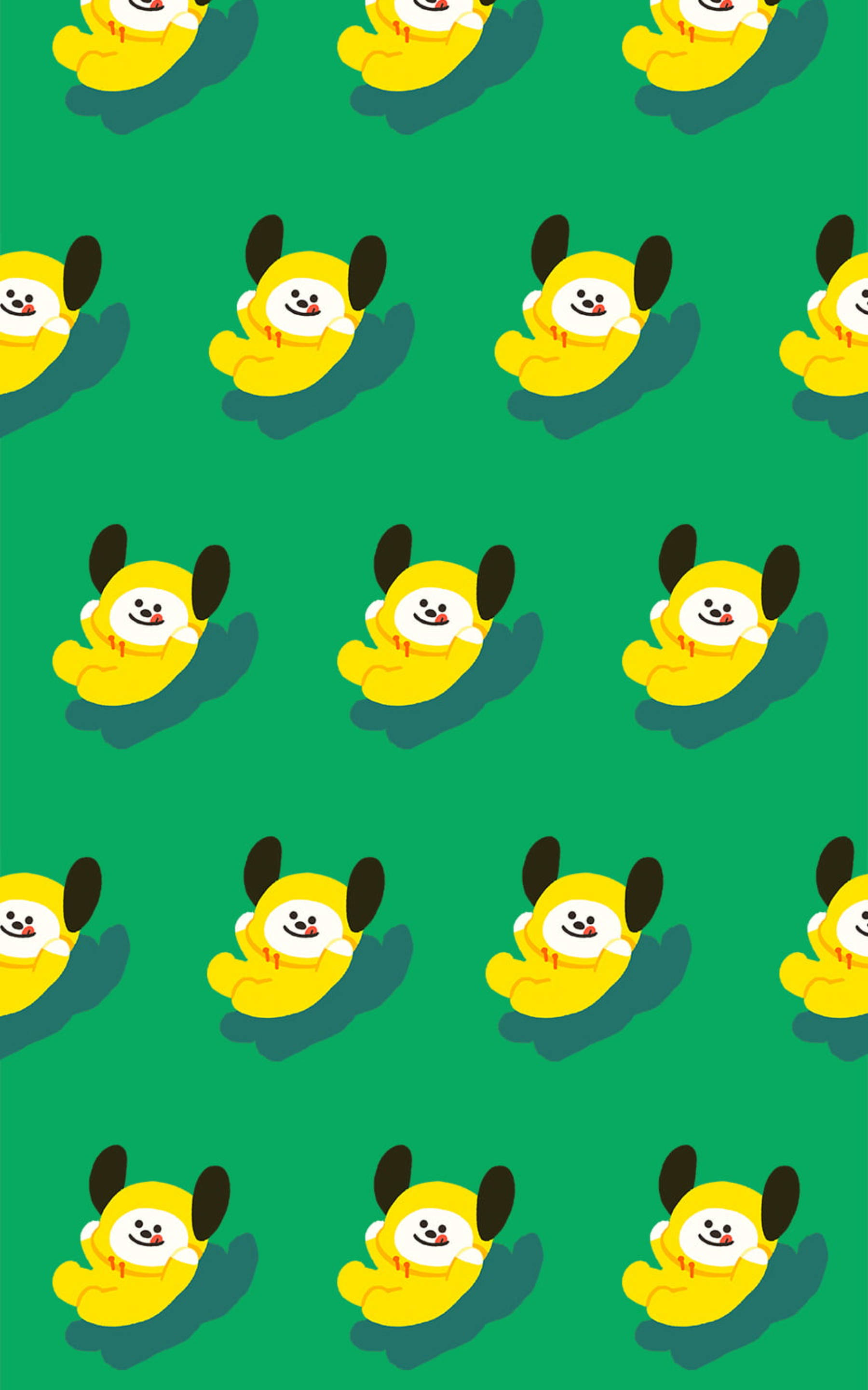 BTS BT21 치미 패턴 배경화면