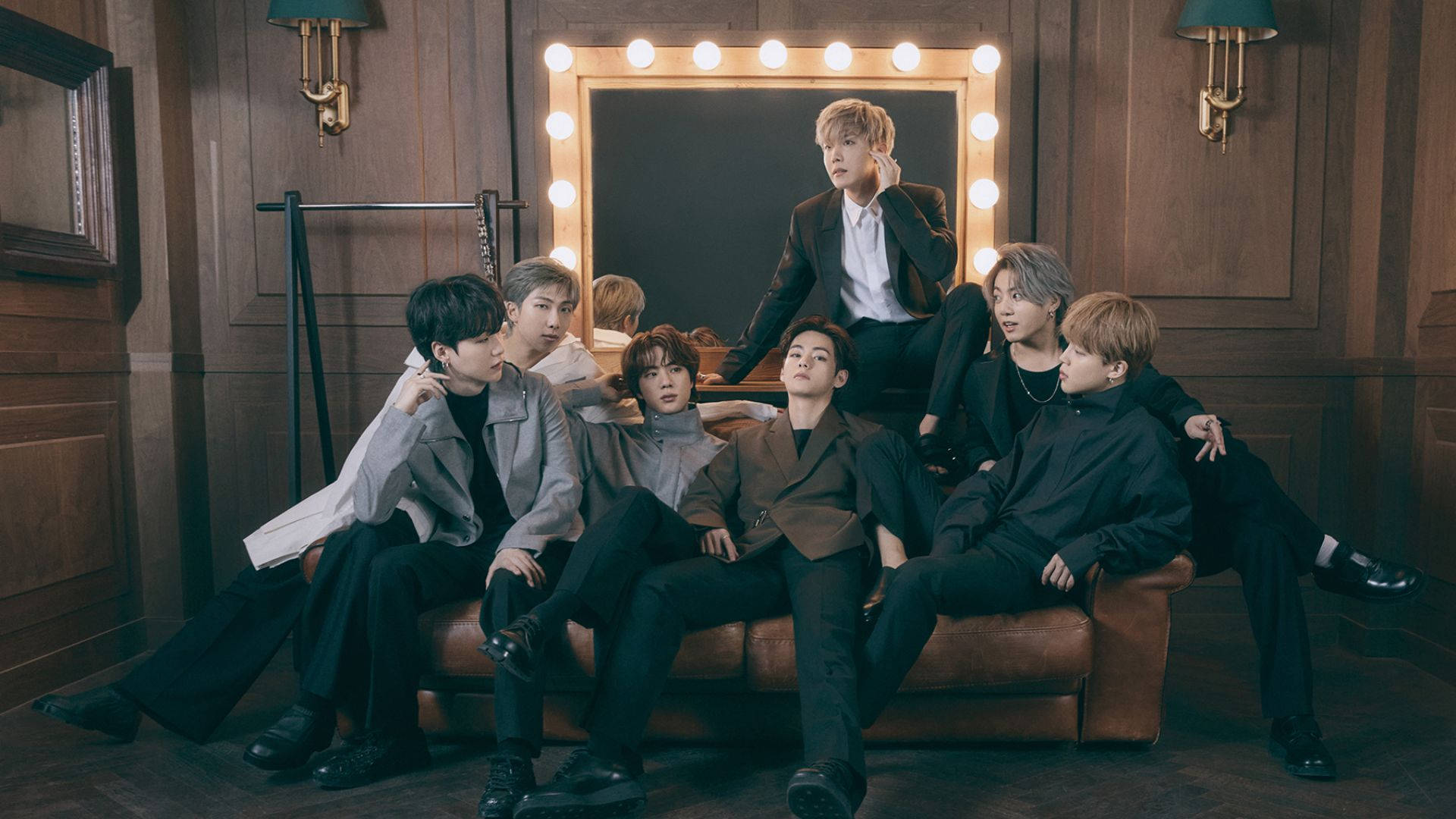 BTS 바닐라 데스크탑 배경화면