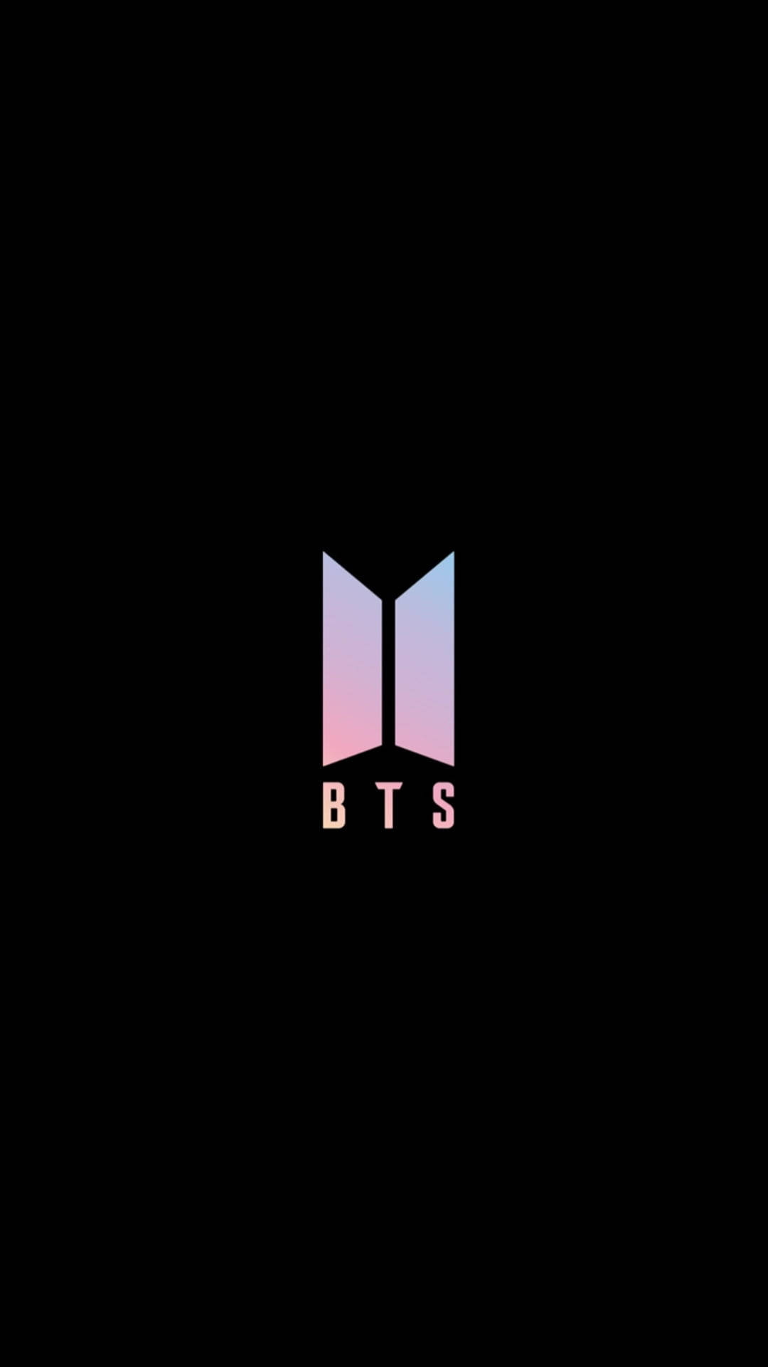 잠금화면 BTS 보라색 로고 배경화면