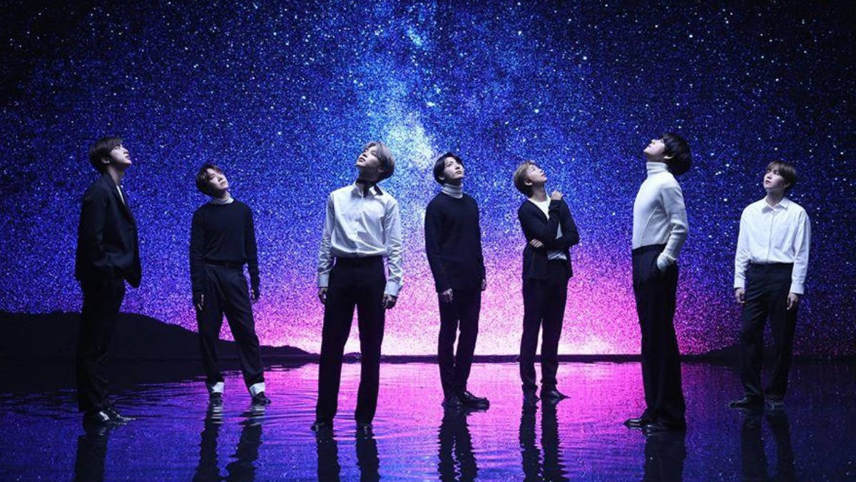 BTS 별빛 아래 데스크탑 배경화면