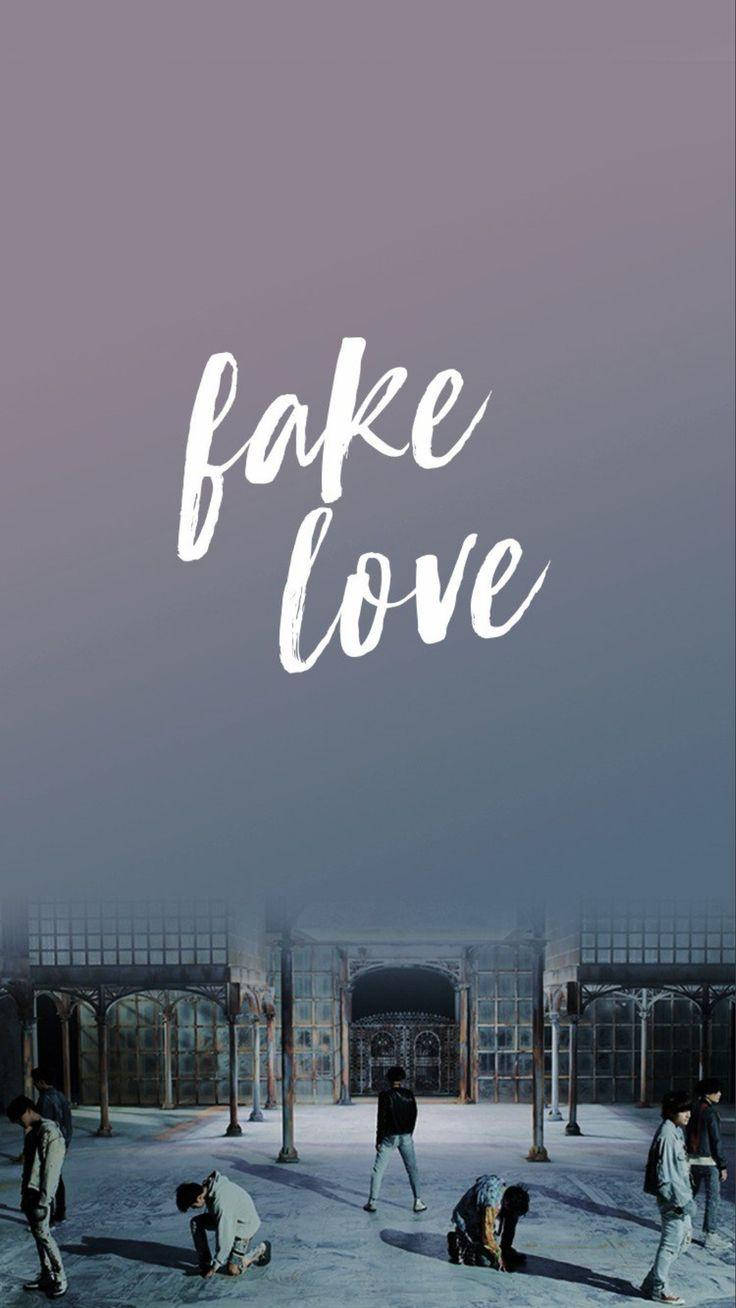 BTS Fake Love 그라데이션 페이드 배경화면