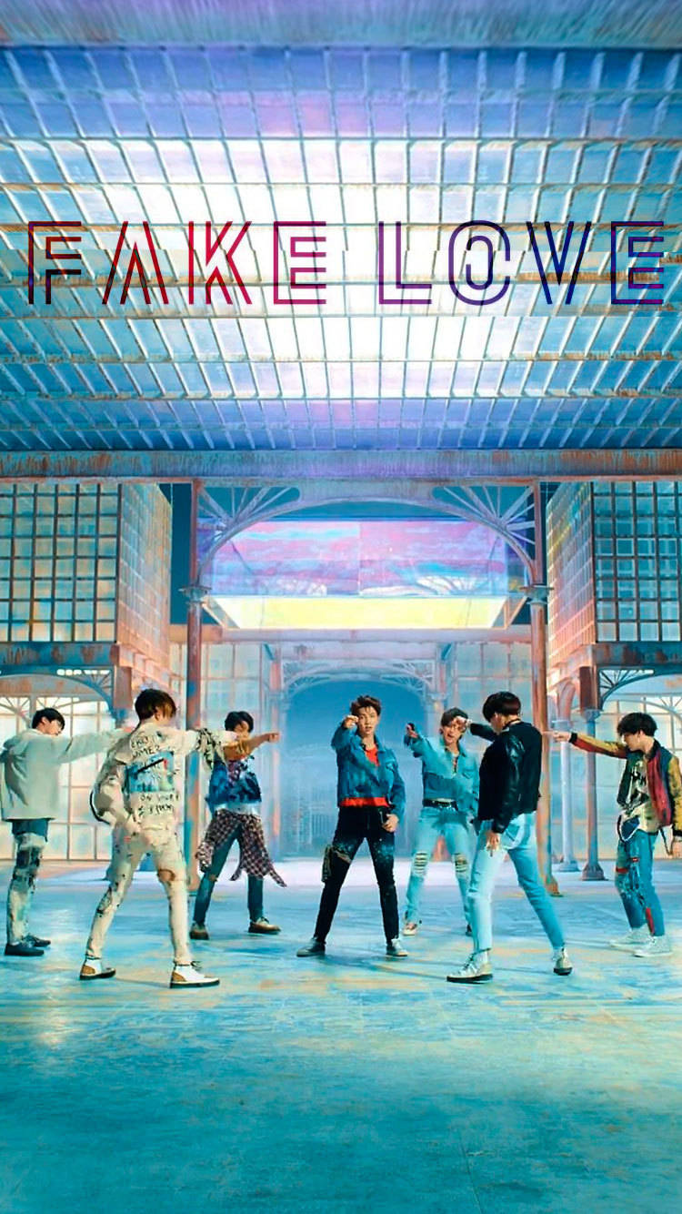BTS Fake Love 그룹 — Kpop GIF 배경화면