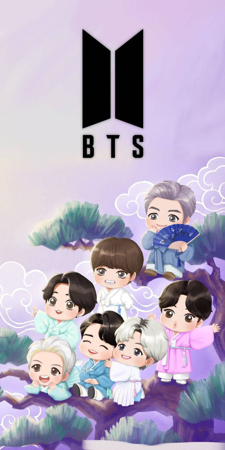 나무 위 티니탄 BTS 배경화면