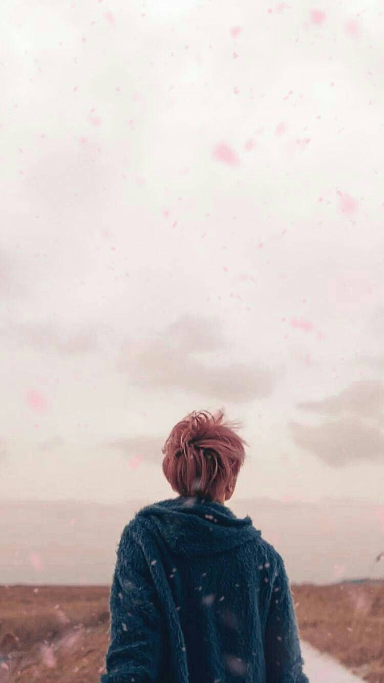 에스테틱 BTS 지민 봄날 배경화면