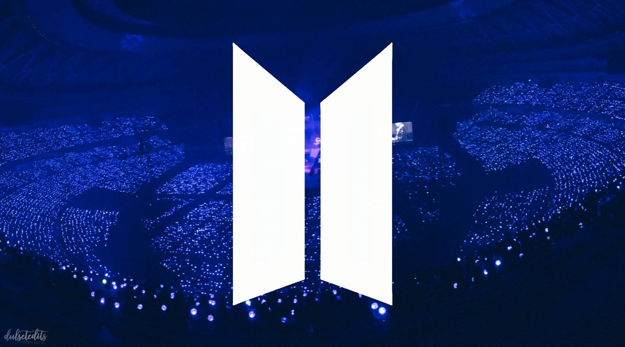 BTS 로고 콘서트 배경화면