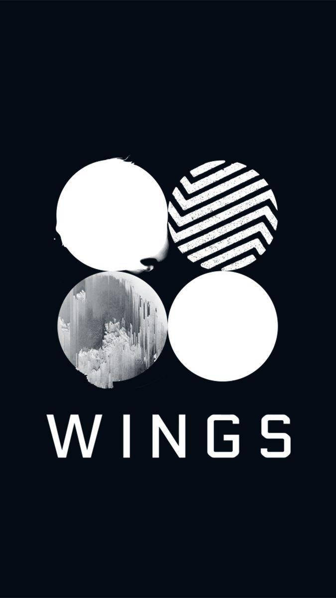 BTS 로고 윙스 배경화면