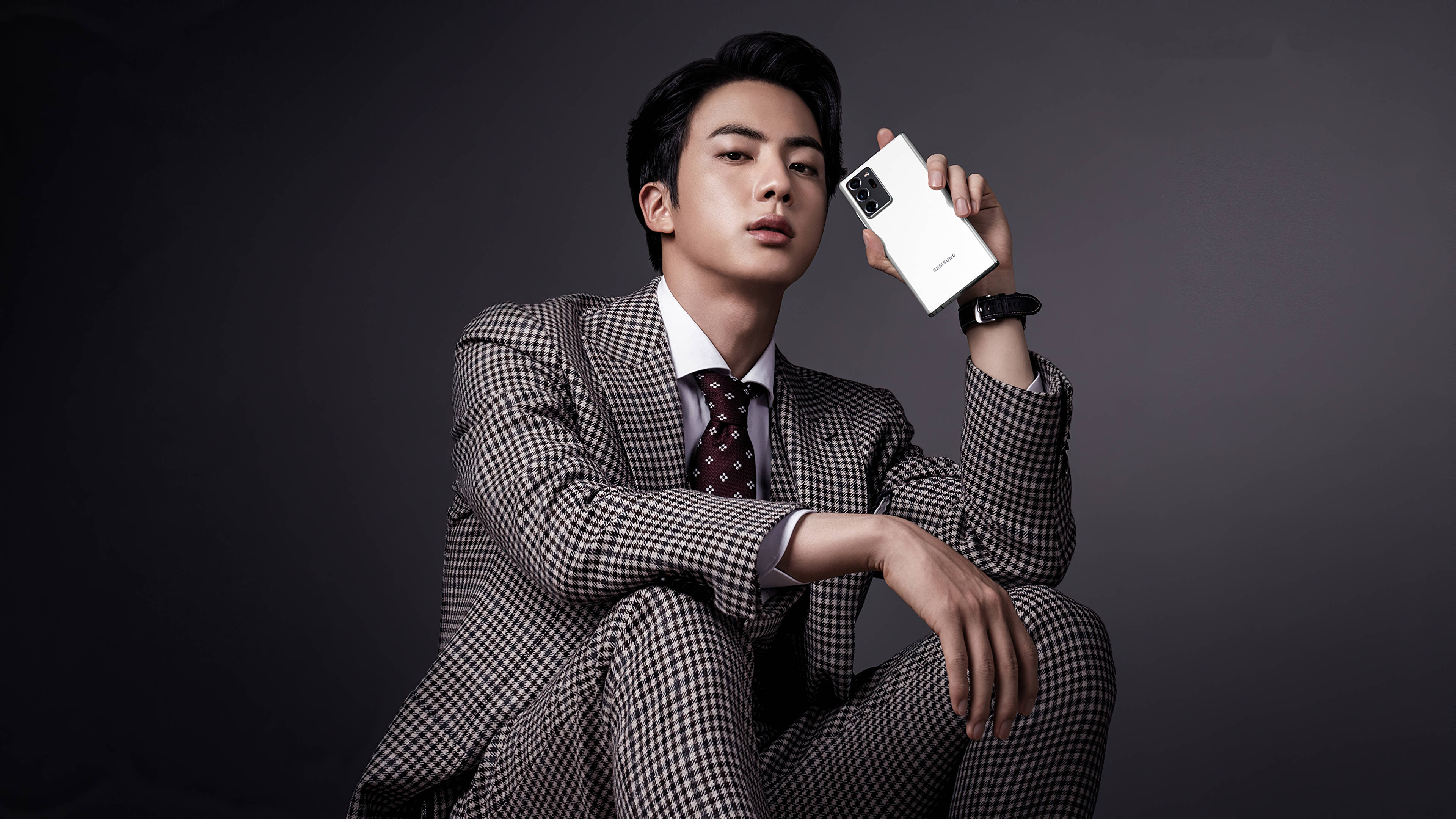 BTS 진 폰 모델링 감성 이미지 배경화면