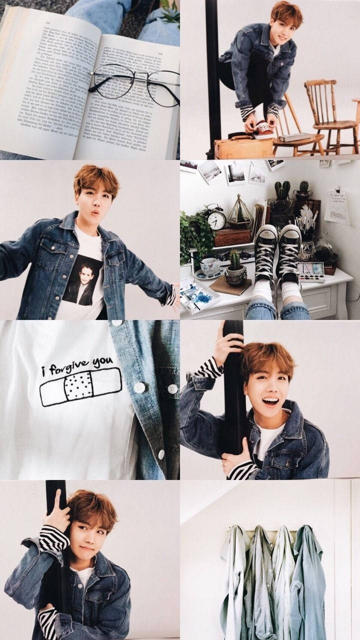 구피 너드 BTS 멤버 V 미학 배경화면