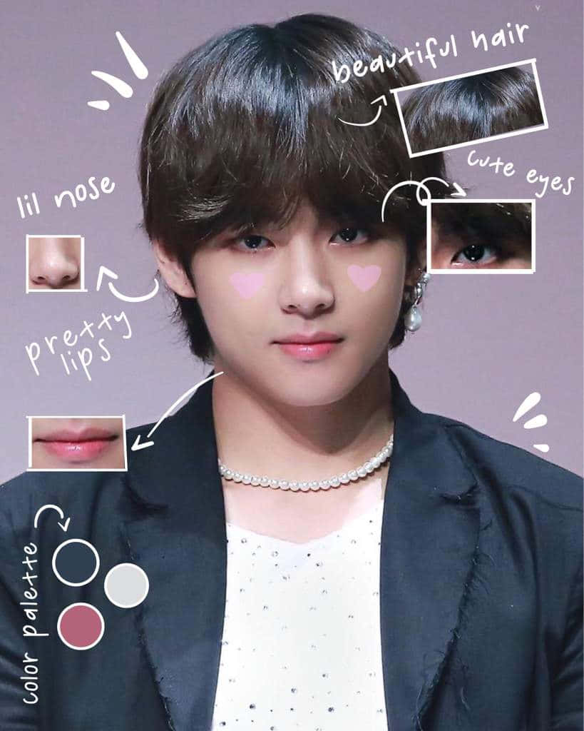BTS V, 다채롭고 생동감 넘치는 패션 속 행복을 발산하다 배경화면