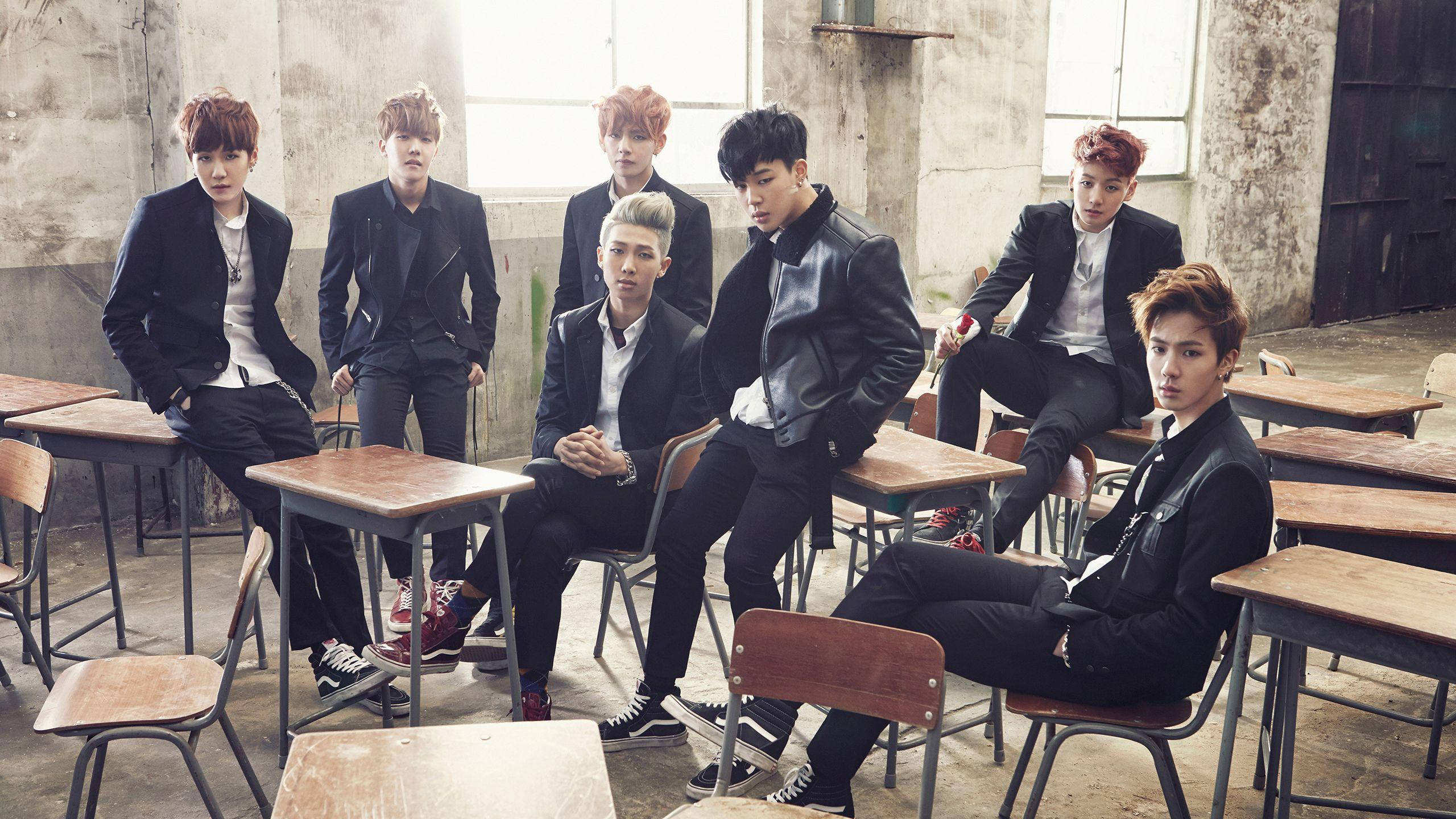 BTS 데스크탑 "상남자" 장면 배경화면