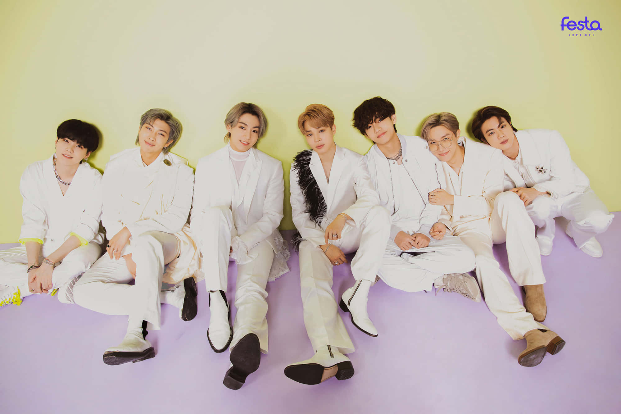 BTS 가족 사진 배경화면