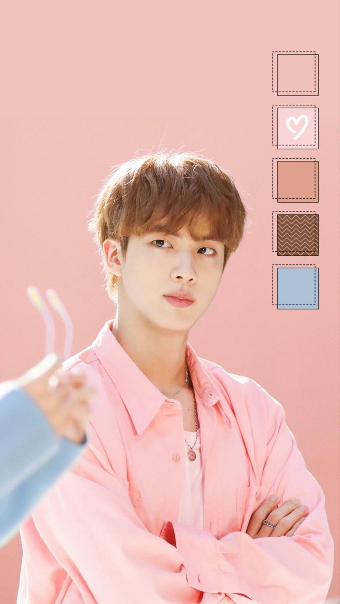 BTS 감성 월드와이드 핸섬 진 배경화면