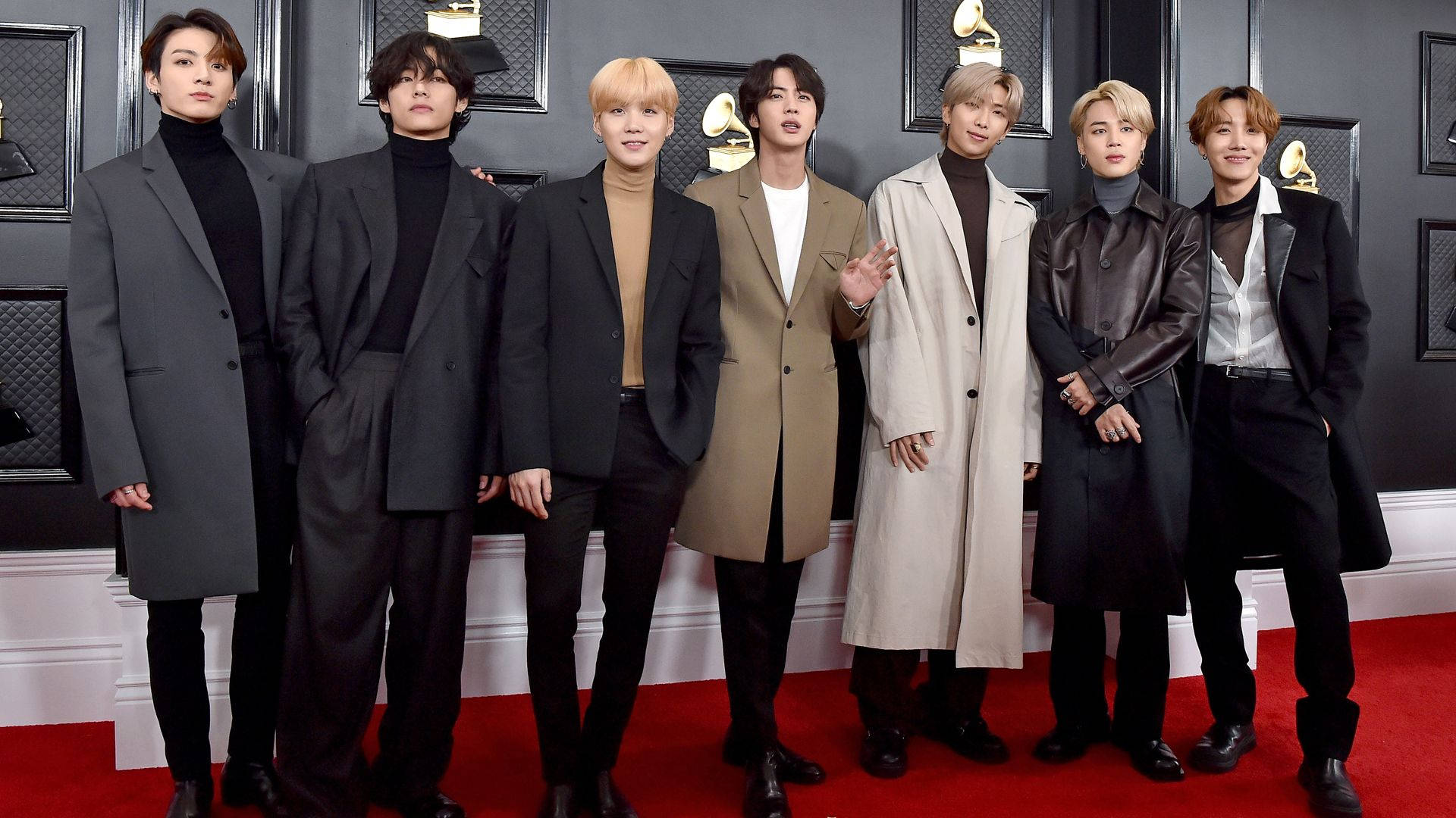BTS 레드카펫 데스크탑 배경화면